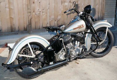 harley flathead chopper