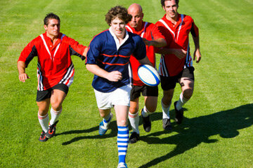 play rugby