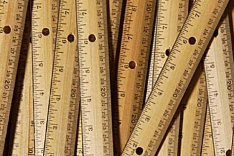 american ruler measurements