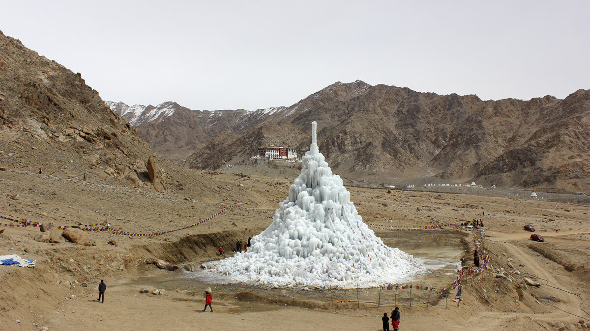 How Artificial Glaciers Are Hydrating the Himalayas