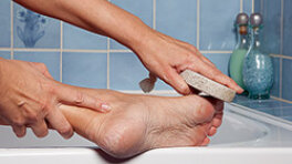 ways to get rid of dry skin on feet