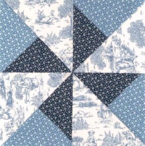 Quilting Pinwheel Quilt Blocks.Double Pinwheel Quilt Block Howstuffworks