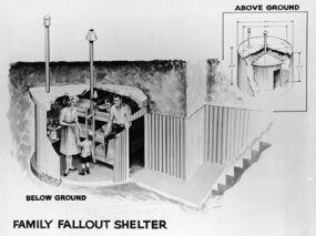 shelter fallout cold war nuclear steel concrete bomb prefabricated illustration basics survival shelters getty early era 1960s fabricated pre howstuffworks