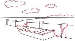 How to Draw a Rowboat at a Seawall | HowStuffWorks