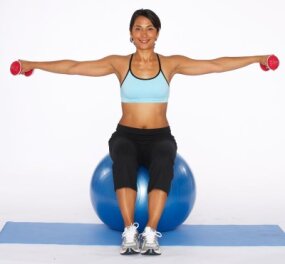 How to Do Lateral Raises on Stability Ball | HowStuffWorks