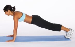 hand plank exercise