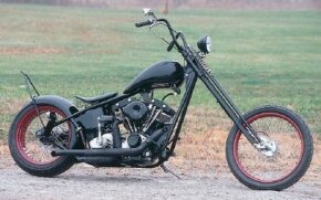 old chopper bike