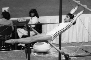 Romanian gymnast Nadia Comaneci was the star of the Montreal Olympics, as the first person to receive a perfect score of 10 in an Olympic gymnastic event.