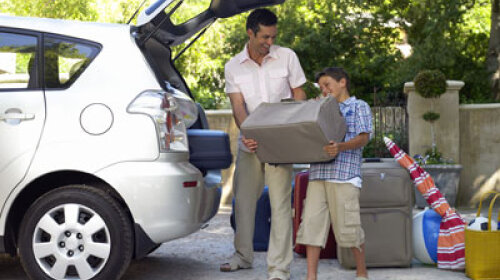 luggage carrier for back of car