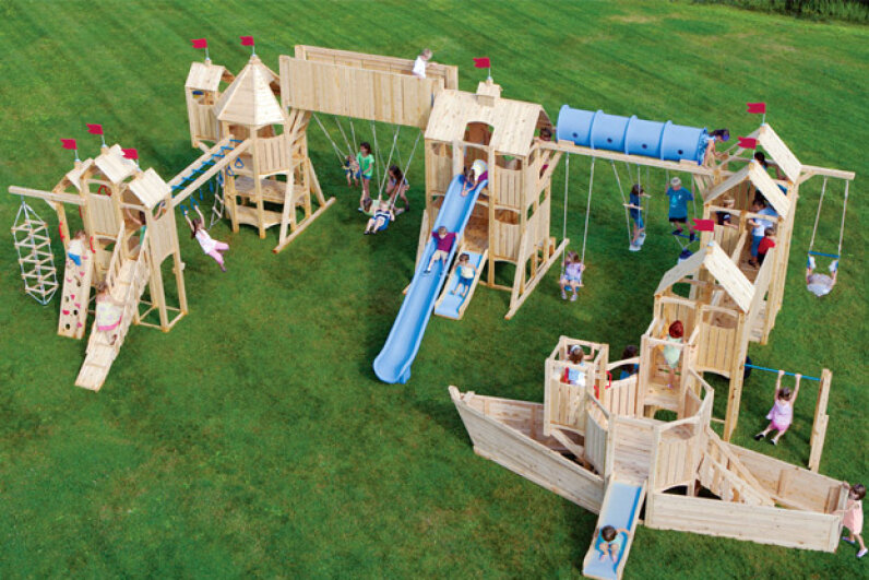 unique backyard playsets