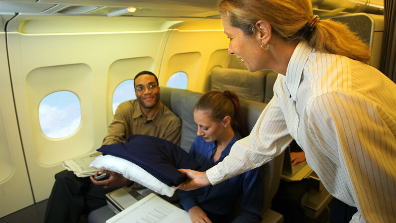 airline pillows for sale