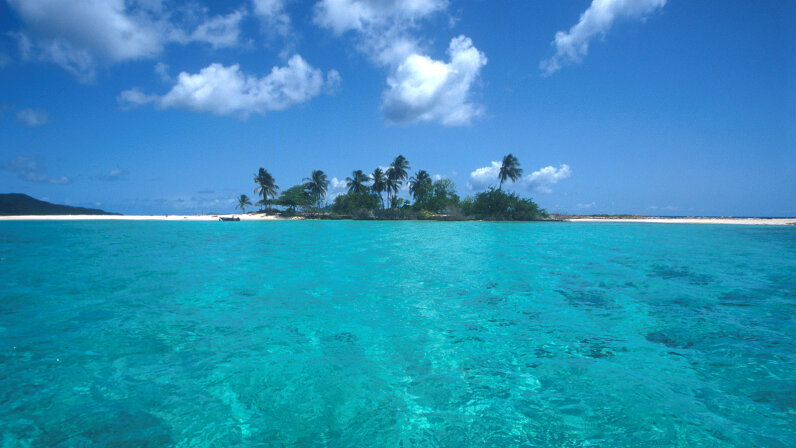 Карибский остров