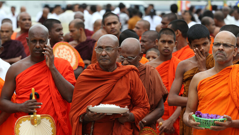 Протест буддийских монахов