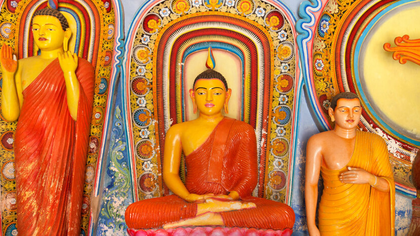 Триптих Будды