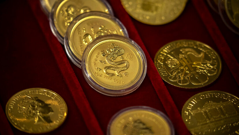 Monedas de oro de 1 onza