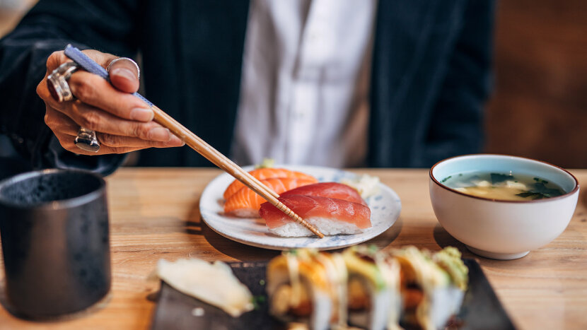 why do japanese eat with chopsticks