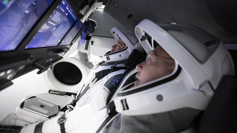 SpaceX's flight simulator