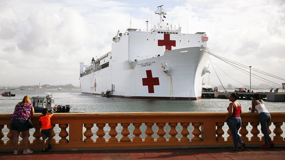 How The Navy Ship Comfort Is Aiding Puerto Rico Howstuffworks