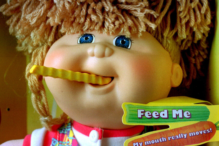 cabbage patch eating hair