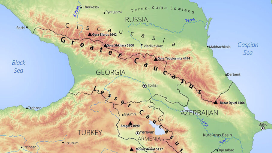 caucus mountains on map        
        <figure class=