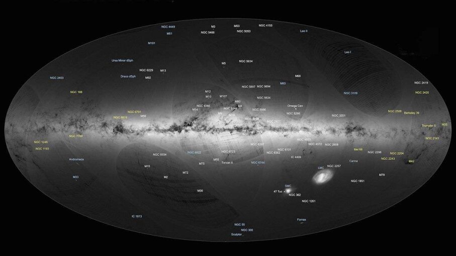 The Most Detailed 3 D Sky Map Ever Of The Galaxys 100