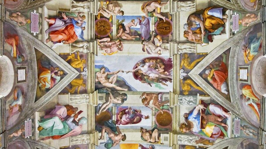 Sistine Chapel Art Hides Secret Female Anatomy Symbols Claims New