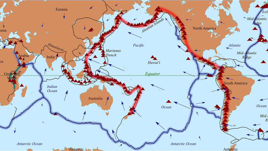 7 Hot Facts About The Pacific Ring Of Fire Howstuffworks